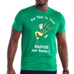 Tipsy Elves Men's Put That In Your Bagpipe Tee
