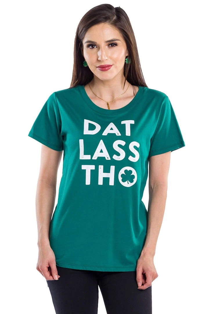 Tipsy Elves Women's Dat Lass Tho Tee