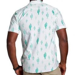 Tipsy Elves Men's Cali Cactus Hawaiian Shirt