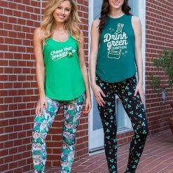 Tipsy Elves St. Catty's Day Leggings