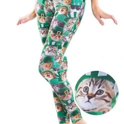Tipsy Elves St. Catty's Day Leggings