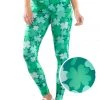 Tipsy Elves Clover Field Leggings Women