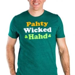 Tipsy Elves Men's Pahty Wicked Hahd Tee