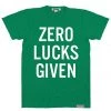 Tipsy Elves Men's Zero Lucks Given Tee