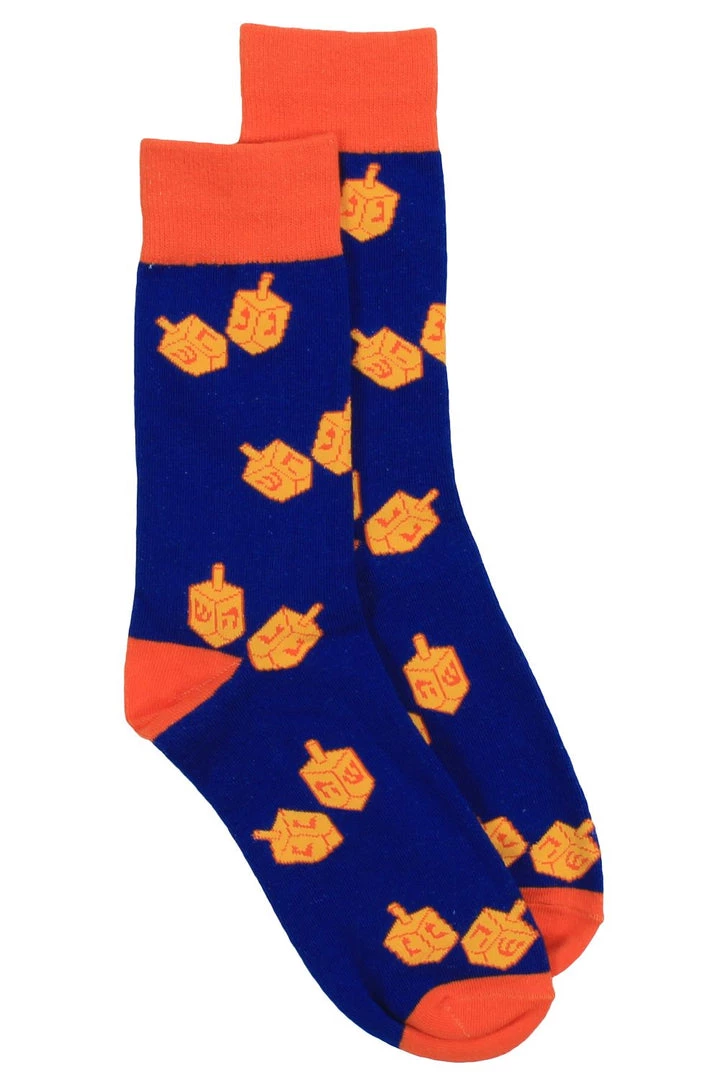 Tipsy Elves Women's Jewish Dreidel Socks