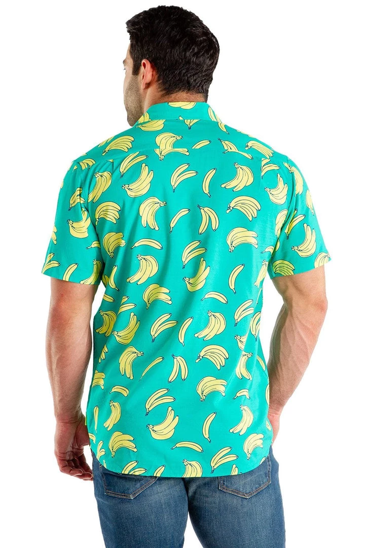 Tipsy Elves Men's Havana Banana Hawaiian Shirt