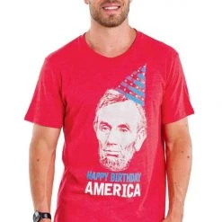 Tipsy Elves Patriotic Men's Happy Birthday America Tee
