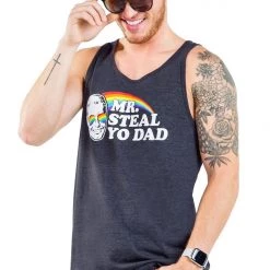 Tipsy Elves Mr. Steal Yo Dad Tank Top - Men's Cut