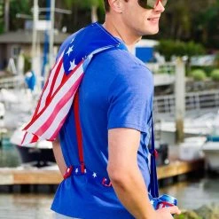 Tipsy Elves USA Fanny Pack With Cape