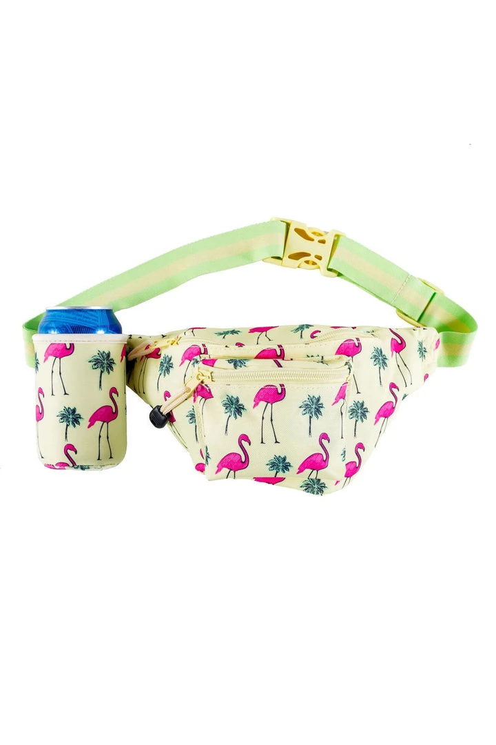 Tipsy Elves Feisty Flamingo Fanny Pack
