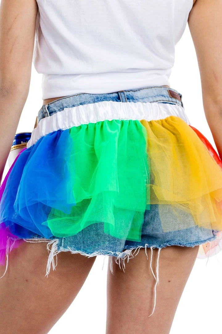 Tipsy Elves Pride & LGBTQ+ Over The Rainbow Fanny Pack With Drink Holder