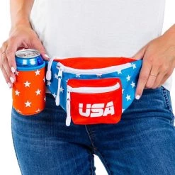 Tipsy Elves Dream Team Fanny Pack Patriotic