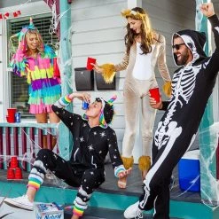 Tipsy Elves Men's Night Mare Unicorn Costume