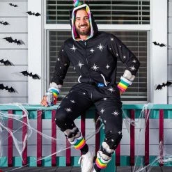 Tipsy Elves Men's Night Mare Unicorn Costume