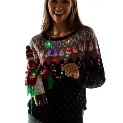 Tipsy Elves Holidays & Occasions Flashing Light Headband