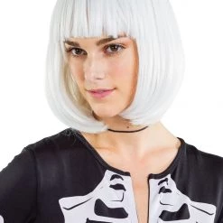 Tipsy Elves Short White Wig Holidays & Occasions