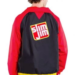 Tipsy Elves Men's Slim Jim Red And Black Jacket
