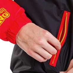 Tipsy Elves Women's Slim Jim Red And Black Jacket