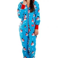 Tipsy Elves Women's Snowman Is An Island Jumpsuit