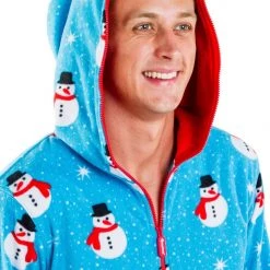 Tipsy Elves Men's Snowman Is An Island Jumpsuit