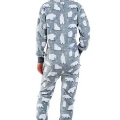 Tipsy Elves Women's Polar Bear Jumpsuit