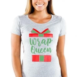 Tipsy Elves Women's Wrap Queen Tee