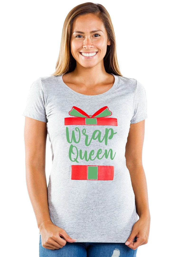 Tipsy Elves Women's Wrap Queen Tee