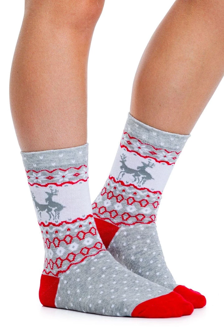 Tipsy Elves Women's Humping Reindeer Socks