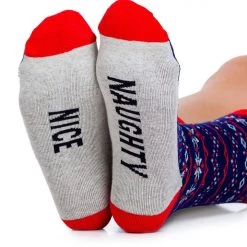 Tipsy Elves Women's Naughty Or Nice Socks
