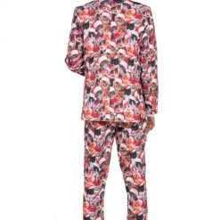 Tipsy Elves Men Meowy Christmas Suit Pants