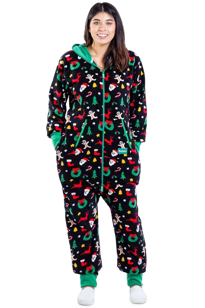 Tipsy Elves Women's Cookie Cutter Jumpsuit