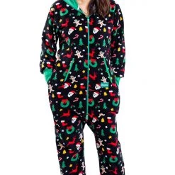 Tipsy Elves Women's Cookie Cutter Plus Size Jumpsuit