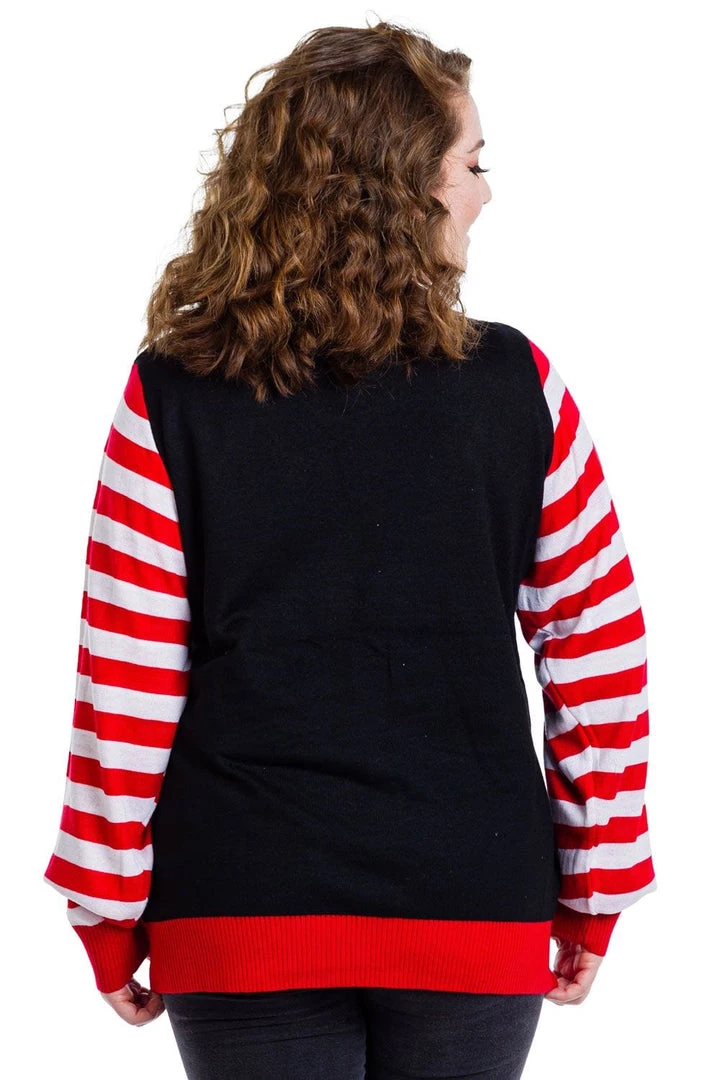 Tipsy Elves Women's Get Lit Light Up Ugly Christmas Sweater