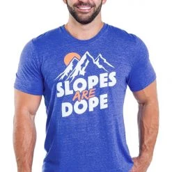 Tipsy Elves Men's Slopes Are Dope Tee