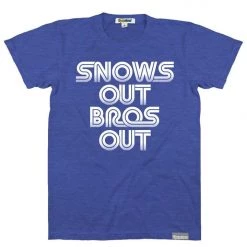 Tipsy Elves Men's Snows Out Bros Out Tee