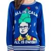 Tipsy Elves Women's All Is Calm All Is Dwight Sweater
