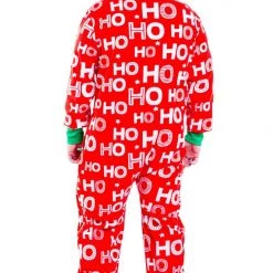 Tipsy Elves Men's Ho Ho Ho Big And Tall Jumpsuit