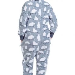 Tipsy Elves Women's Polar Bear Plus Size Jumpsuit