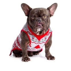 Tipsy Elves Fa La Llama Dog Sweater Holidays & Occasions