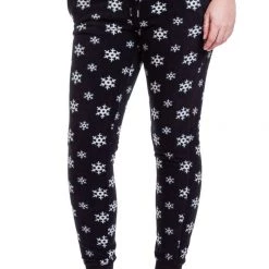 Tipsy Elves Women's Snowflake Jogger Sweatpants