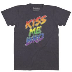 Tipsy Elves Kiss Me Bro Tee - Men's Cut