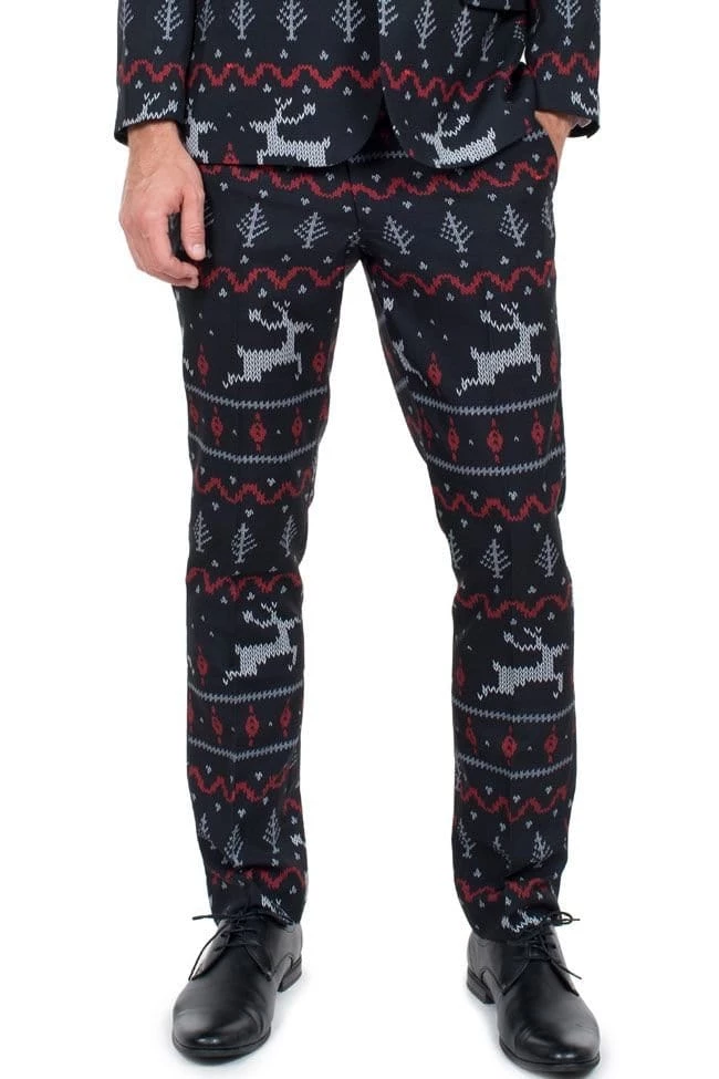 Tipsy Elves Rage Deer Suit Pants