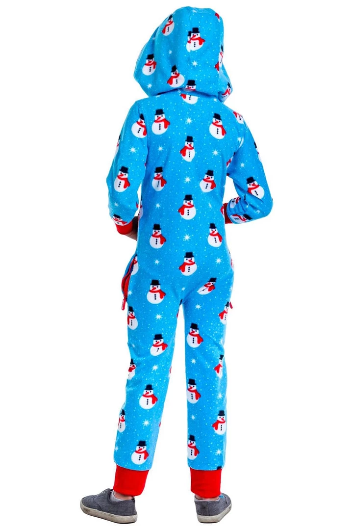 Tipsy Elves Boy's / Girl's Snowman Is An Island Jumpsuit