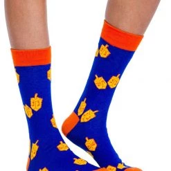Tipsy Elves Women's Jewish Dreidel Socks