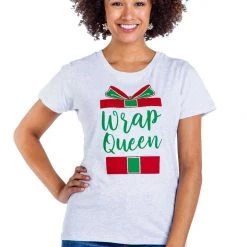 Tipsy Elves Women's Wrap Queen Tee