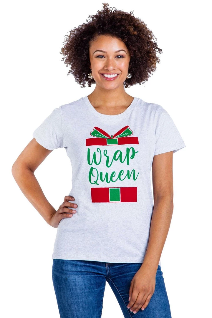 Tipsy Elves Women's Wrap Queen Tee