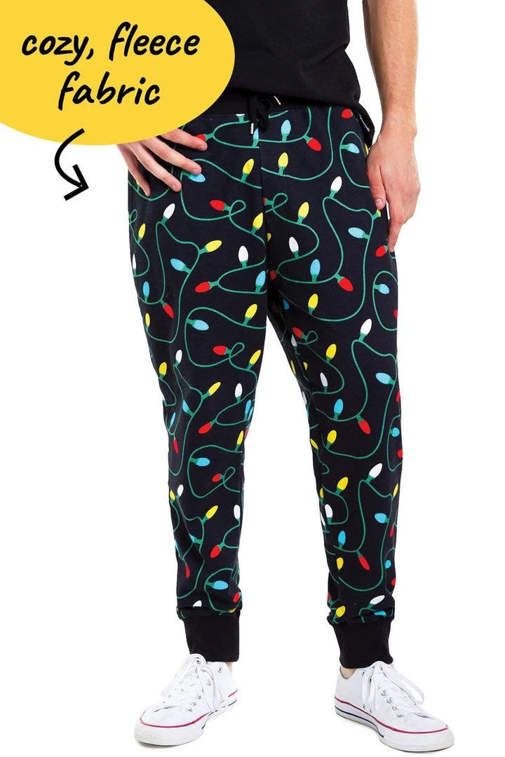 Tipsy Elves Men's Tangle Wrangler Jogger Sweatpants