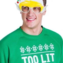 Tipsy Elves Holidays & Occasions Clear Lens Elf Sun-Staches