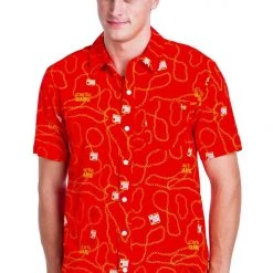 Tipsy Elves Men's Slim Jim Hawaiian Shirt