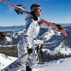 Tipsy Elves Trending Women's Silver Bullet Ski Suit